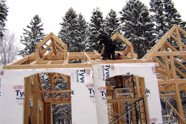 Prince-Albert-Saskatchewan-Canadian-Timberframes-Construction-Timber-Frame-Wall-Panels
